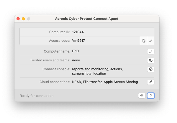 Download Acronis Cyber Protect Connect Quick Assist для macOS